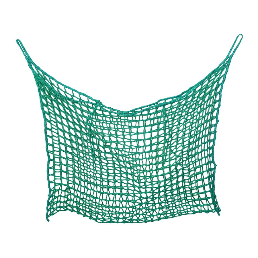Red de alimentación grande para caballos, verde, con agujeros de malla de 4 cm - Alta capacidad