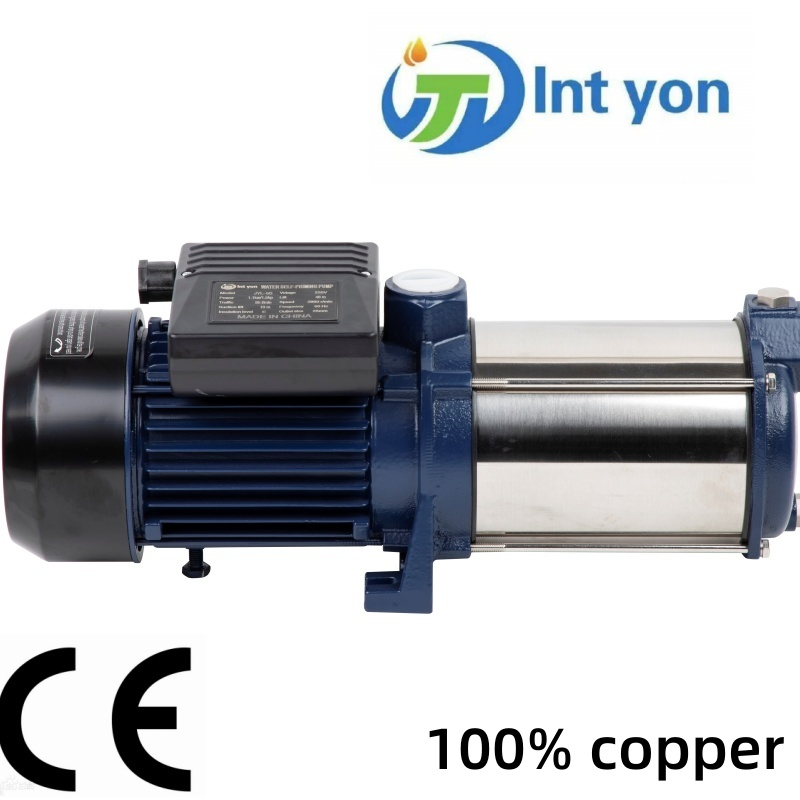 Copper Wire Brass Impeller Jet Self-Priming Booster Water Pump for Residential Water Supply