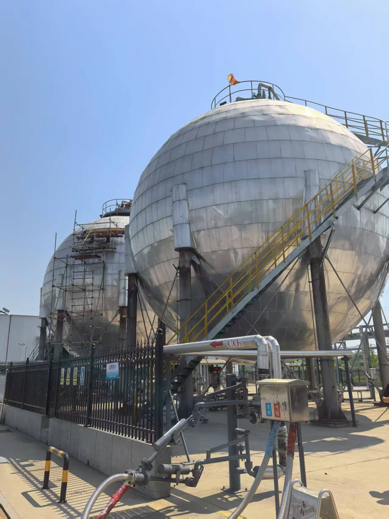Tecnologia di abbattimento della CO2 per centrali elettriche a gas