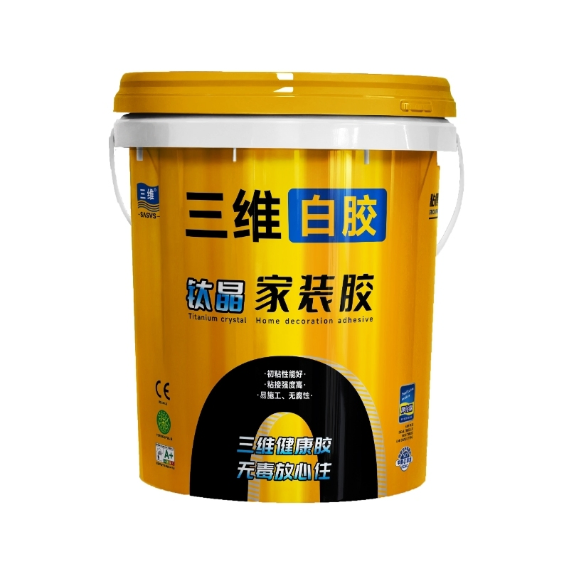 Strong White Latex Adhesive with Fast Drying and Transparent Film