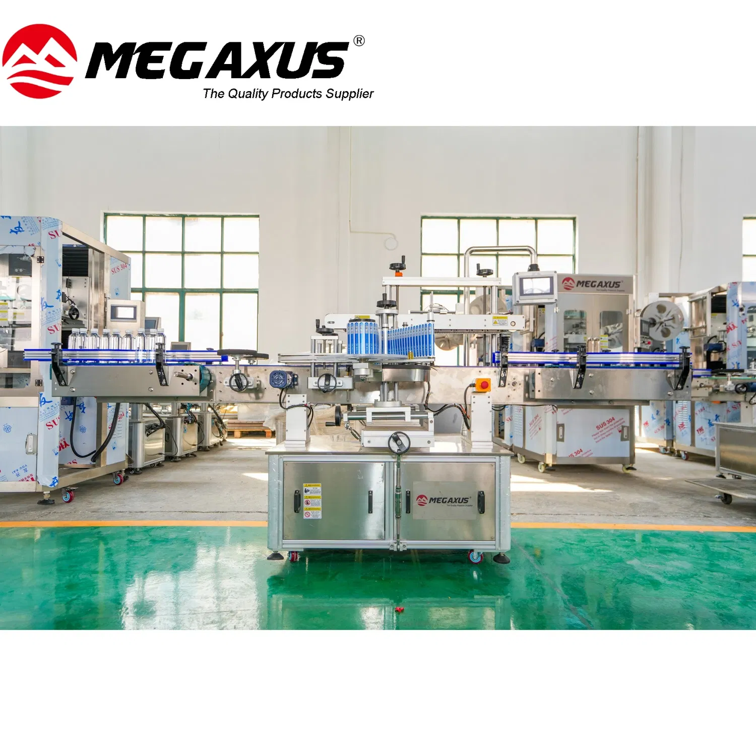 Automatic Labeling Machine for Metal Bottles