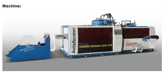 (HFTF-70T) Plastic Ice Cream/ Sauce Cup /PP and PS Making Machine