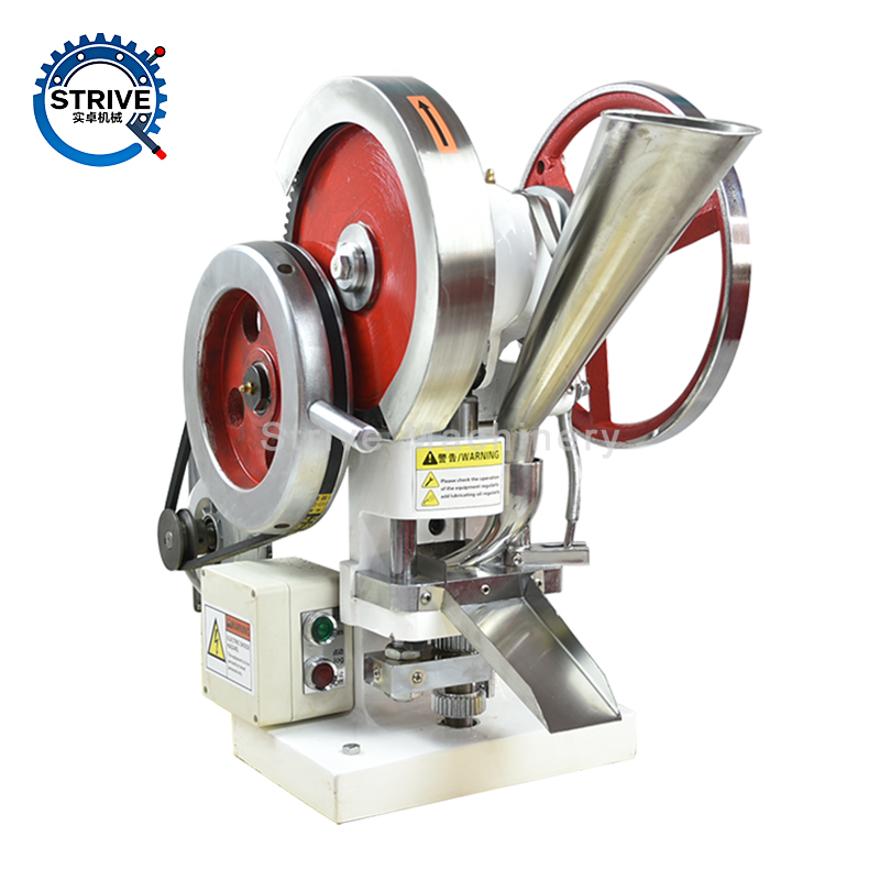 Pressa per compresse monofase automatica da laboratorio Tdp5 50kN per la produzione di compresse e pillole in polvere con stampi