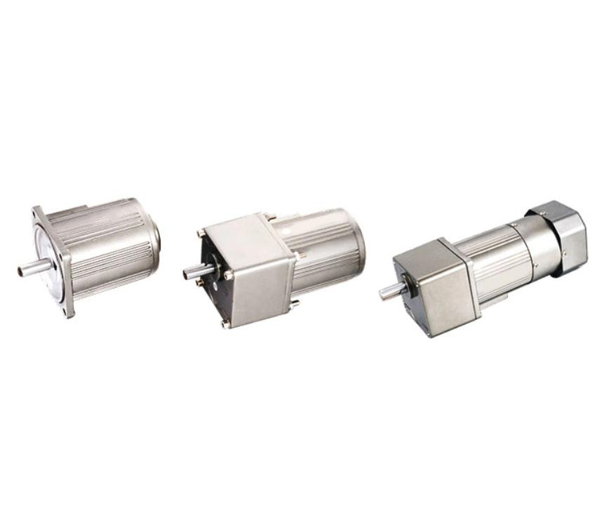 40W AC Aluminium Induction Single-Phase/Three-Phase Geared Electric Motor