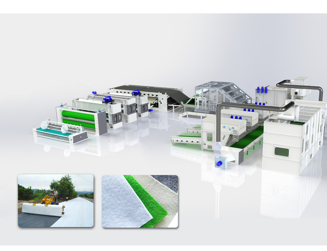 Needle Line Nonwoven Geotextile Production Line