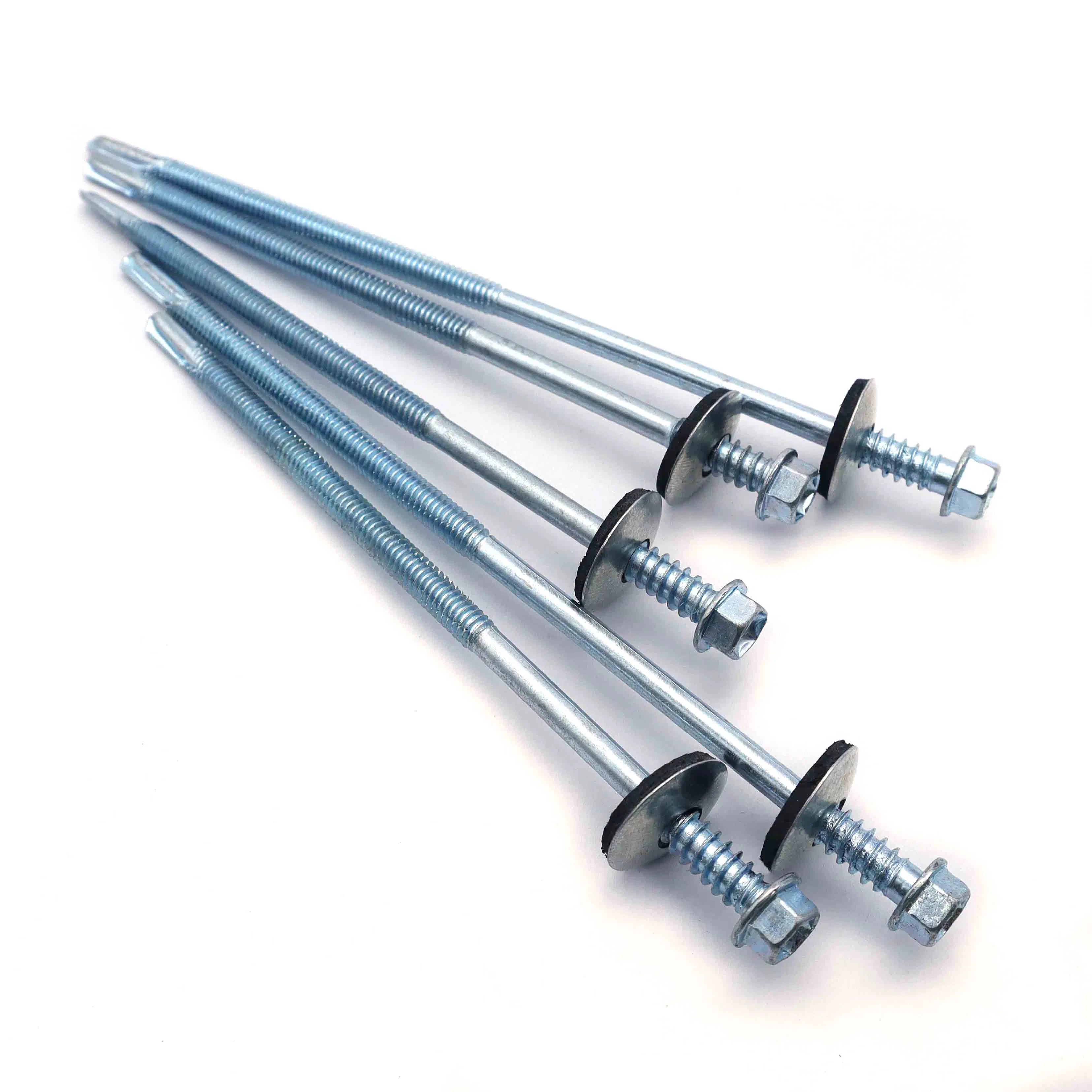 C1022A Hex Head Roofing Screw Deck Screws Self Drilling Sandwich Panel Screw with EPDM Bonded Washer