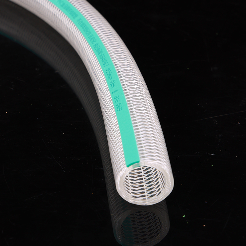 Transparent Plastic PVC Fiber Water Pipe Hose for Food Processing