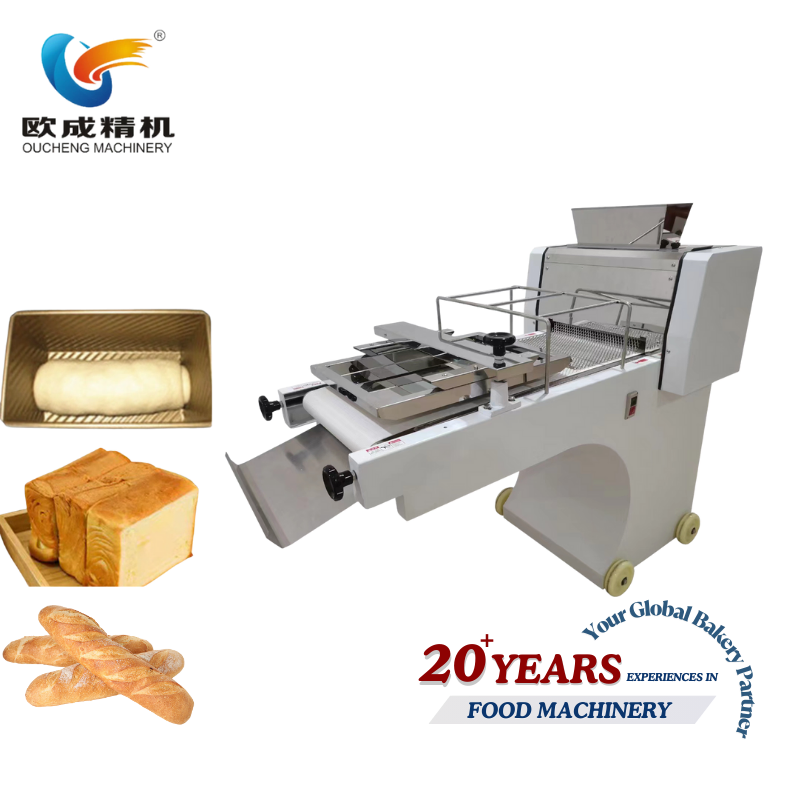 Vollautomatische Hochgeschwindigkeits-Toastmaschine Brot-Toast-Teig-Roll-Formmaschine