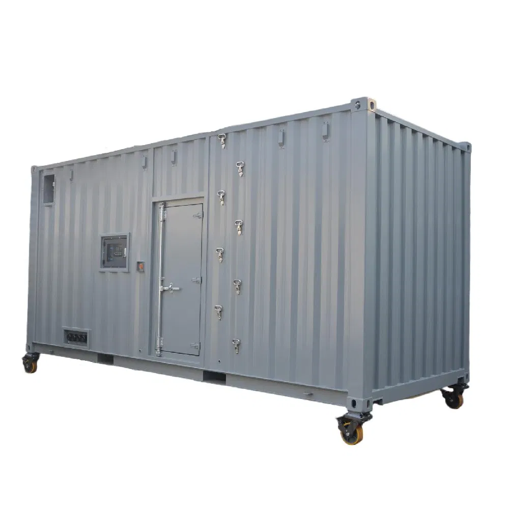 Generador diésel de reserva silencioso de 3000 kVA y 2400 kW con motor YC16VC3600-D31