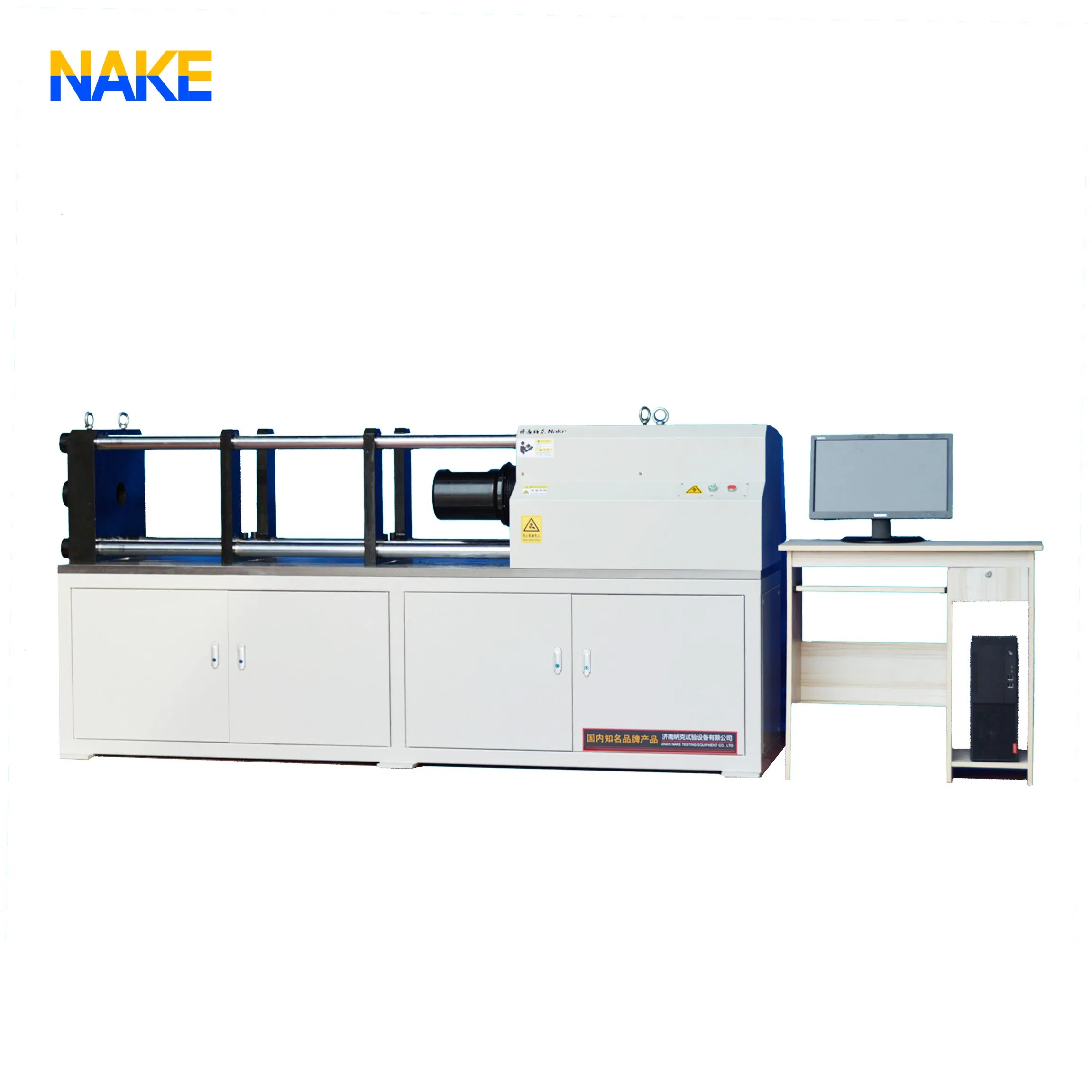 ISO15630 300kN 600kN Computer Control Prestress Steel Strand Wire Tensile Stress Strain Horizontal Steel Strand Relaxation Testing Machine