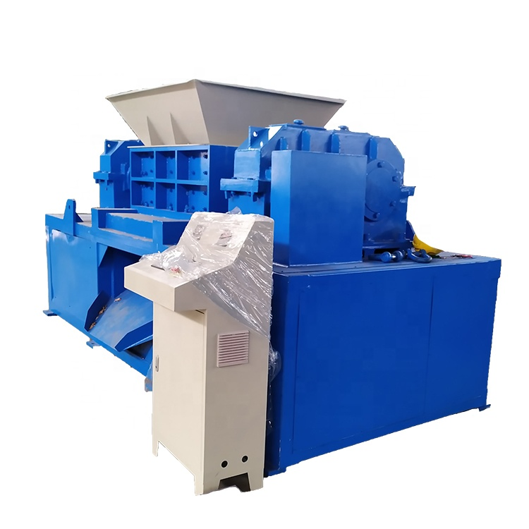 Tire Tyre Plastic Shredding Machine Metal Household Waste Shredder