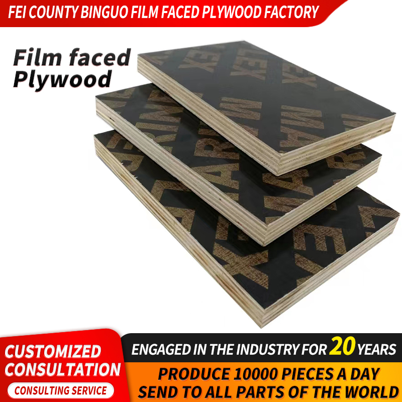 Red Black Green Film Faced Plywood for Construction