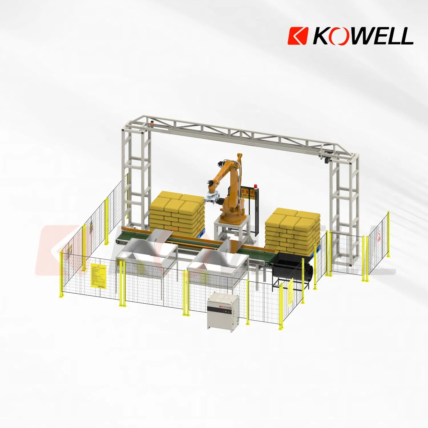 Automated Bag Emptying Robot for Bulk Material Handling