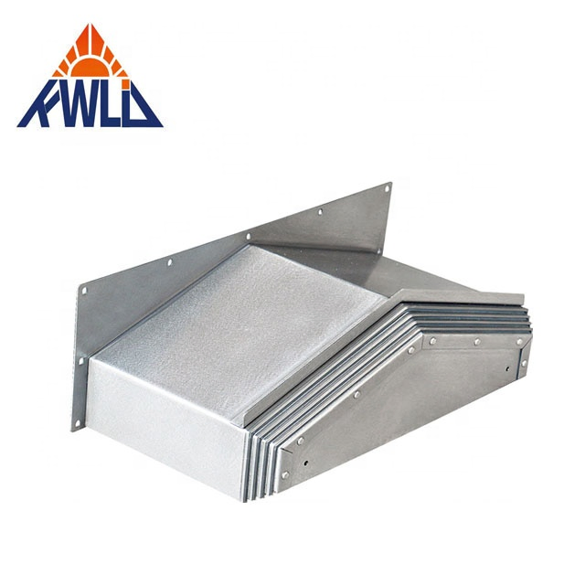 Customized Flexible Tool Accordion Type Protective Shield Stainless Steel Bellows Machine Cover