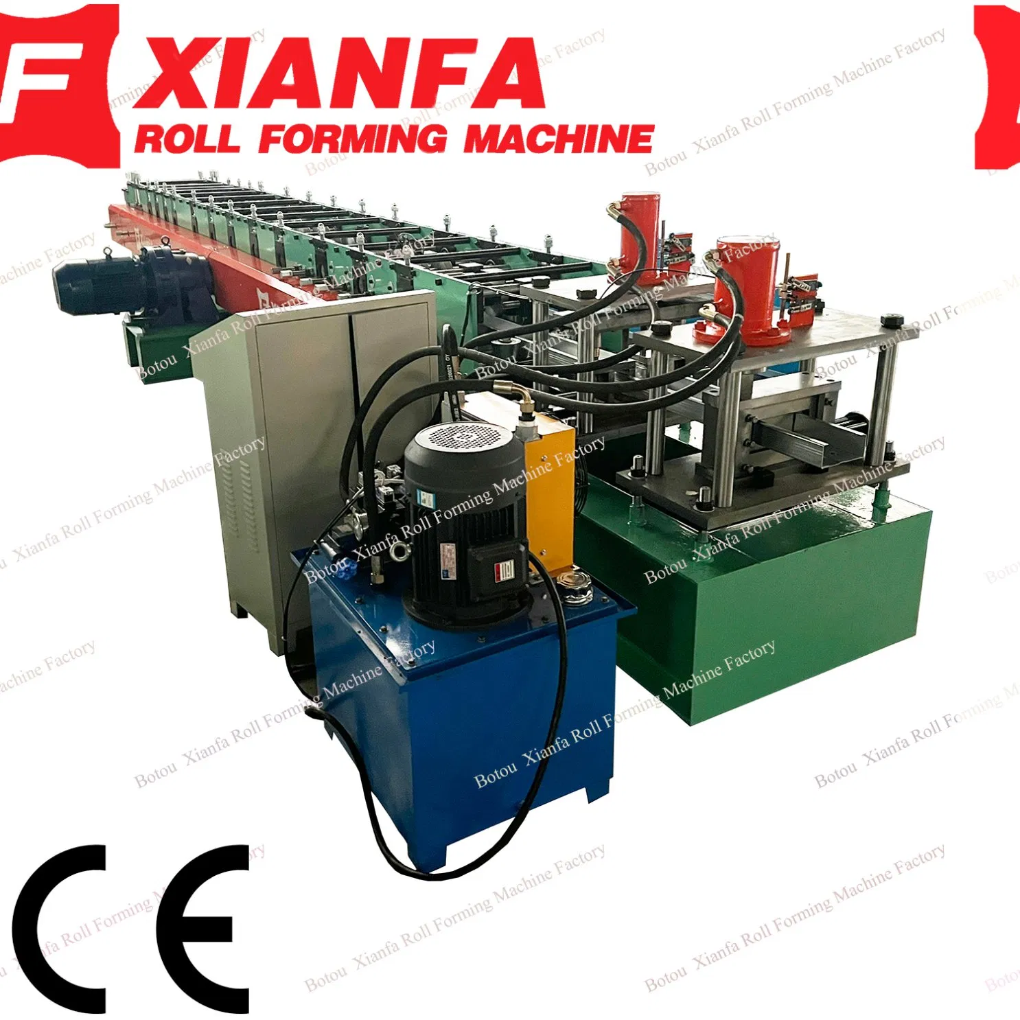 Steel Purlin Roll Forming Machine C Purlin Making Machinery Steel Framing Forming Machine Manufacturer