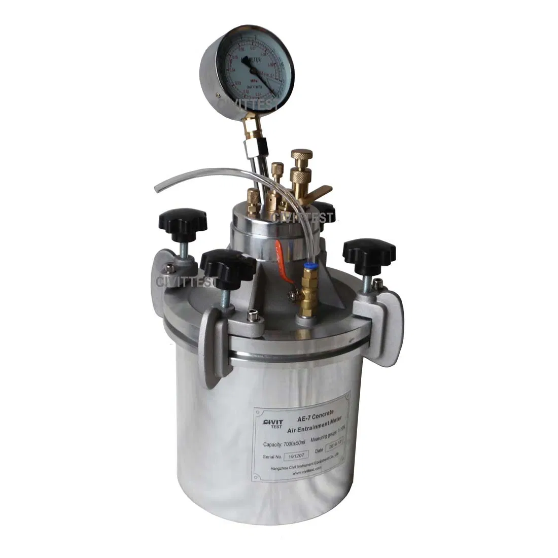 7L Fresh Concrete Air Content Test Air Entrainment Meter