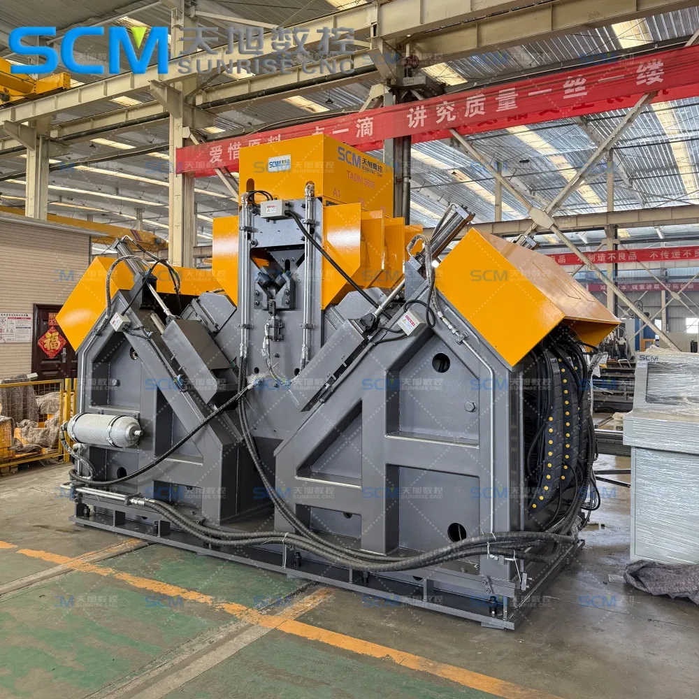 CNC High-Speed Angle Steel Drilling Marking Shearing Machine