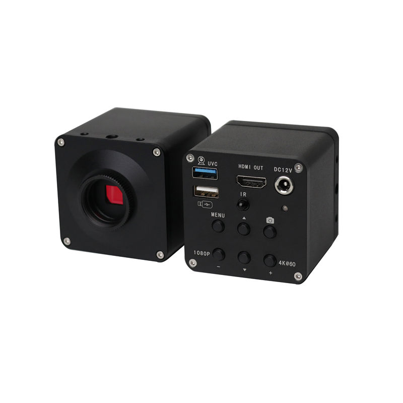 4K Industrial Camera 60fps 1/1.8 Inch CMOS Sensor for Trinocular Microscope with USB Image Video Record Function
