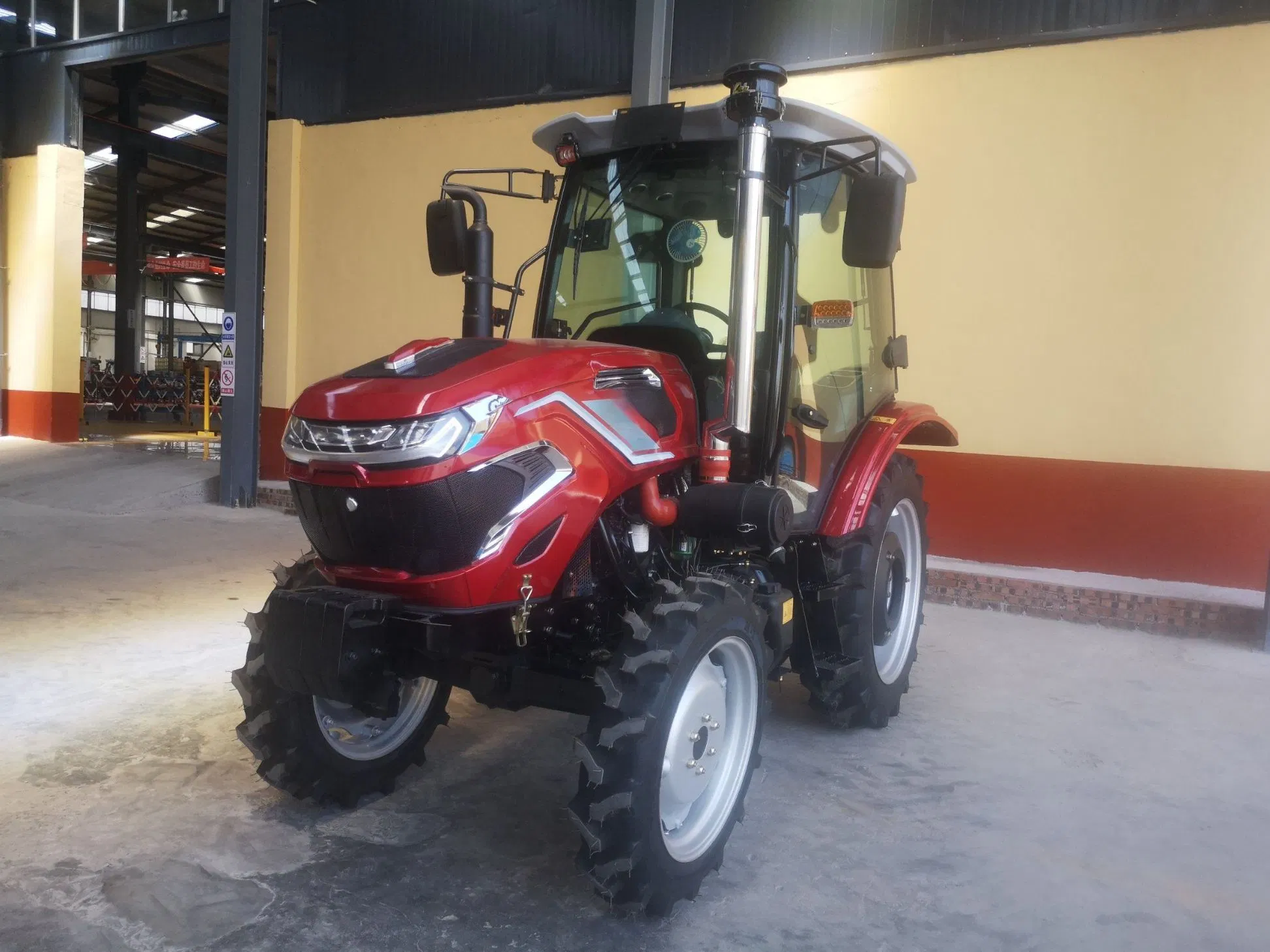 Tracteurs diesel de 50 à 70 ch, à faible niveau sonore et écologiques, pour la remise en état des terres