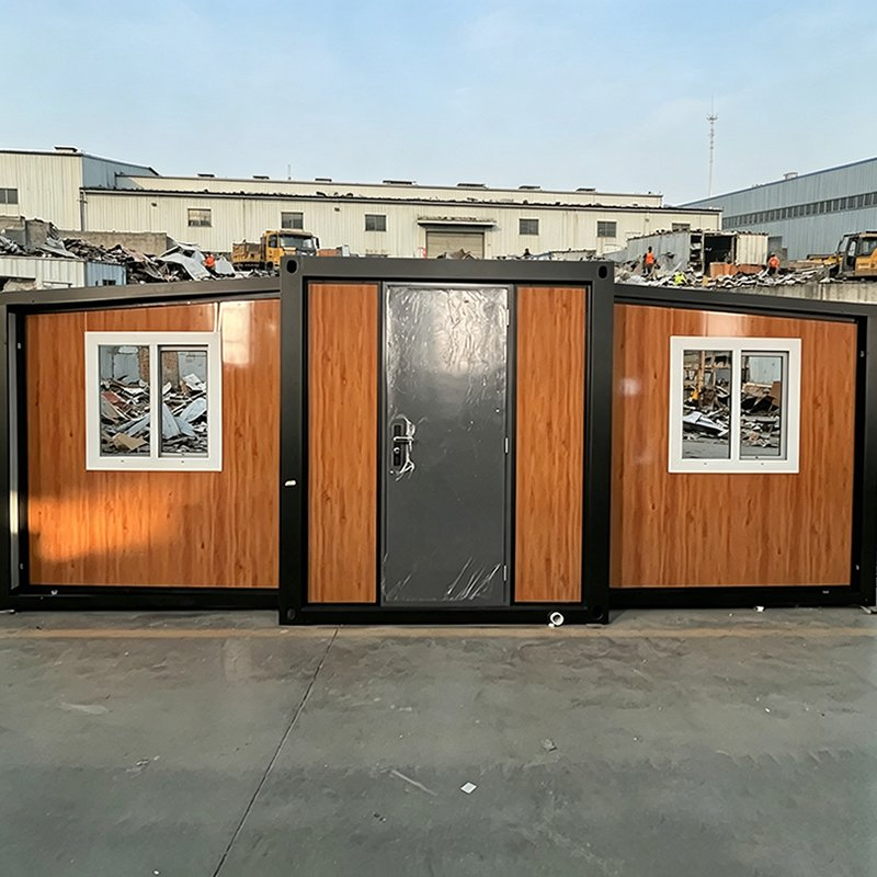 Factory Custom 10FT Portable Prefabricated Folding Expandable Steel Structure Container House 2 Bedroom Mobile Home Modern
