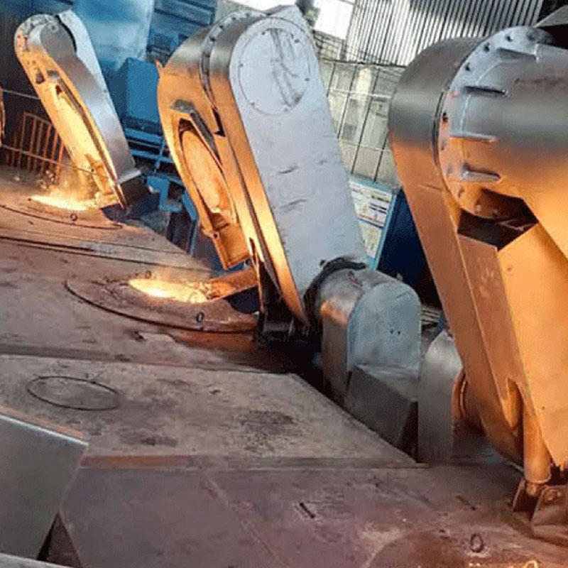 Horno de fusión rotativo de media frecuencia de acero inoxidable de alto rendimiento para hierro