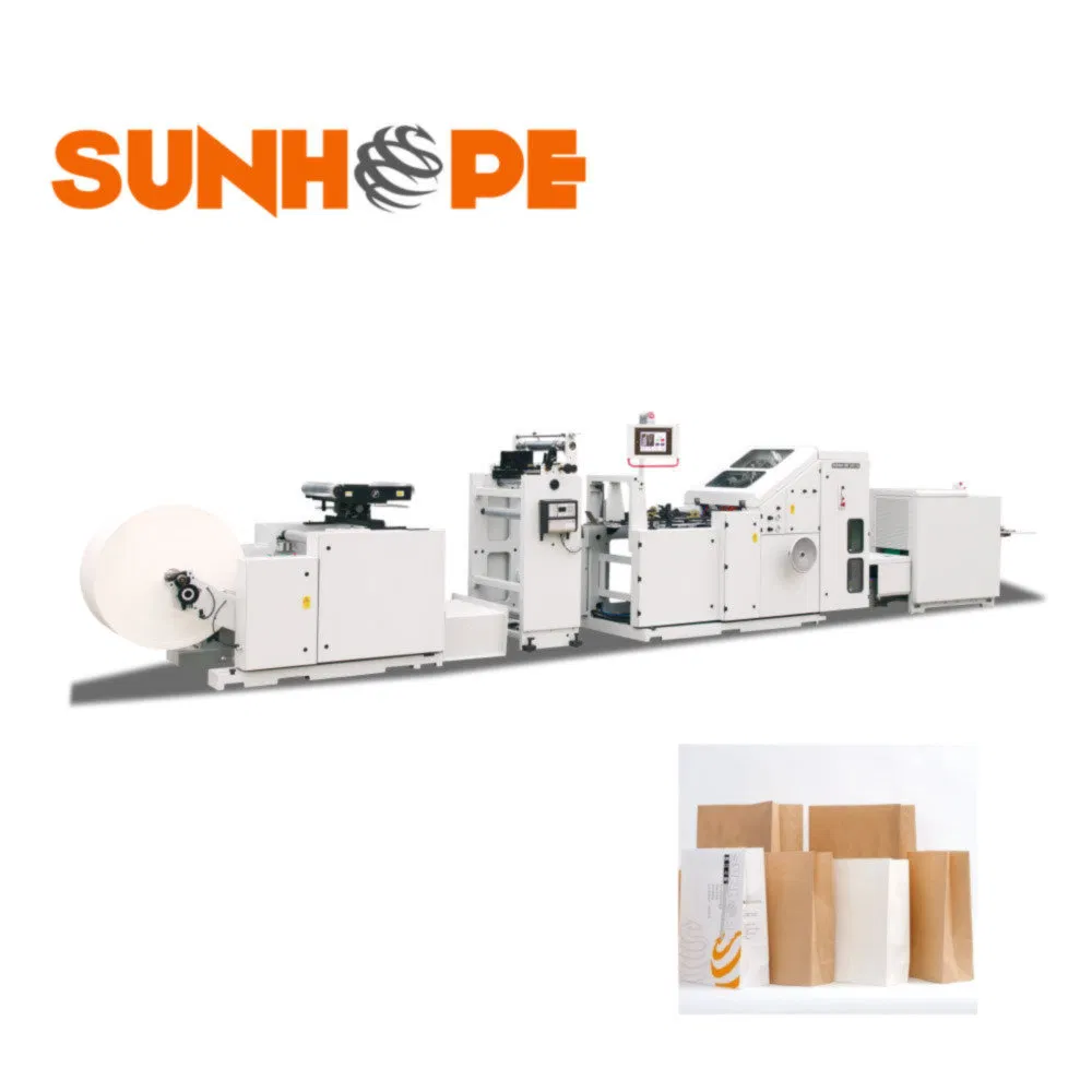 SBH150B Roll Fed Square Bottom Paper Bag Making Machine