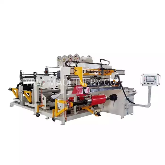 Máquina automática de bobinado de lámina para transformador seco