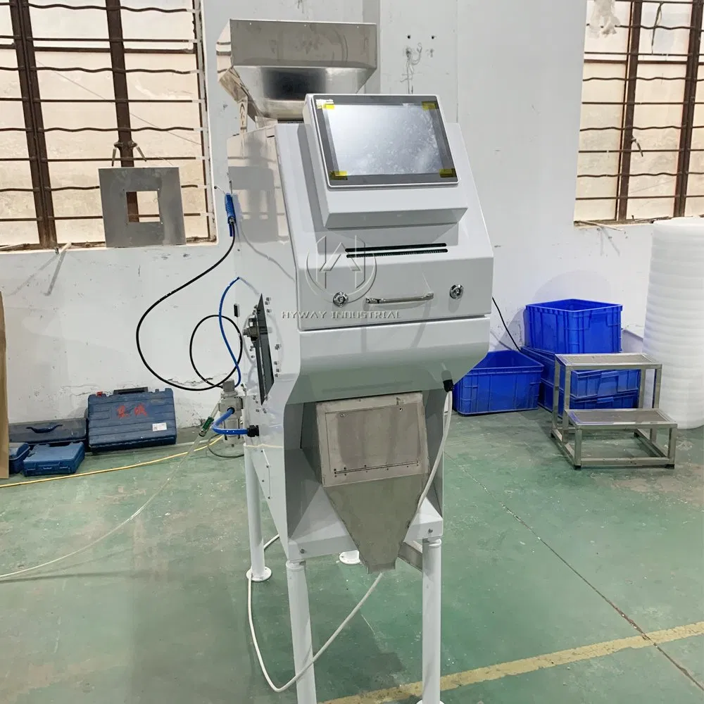 Selezionatrice ottica intelligente HCS500 per sistemi Windows per colza, cereali, riso, grano, plastica, frutta secca, chicchi di caffè