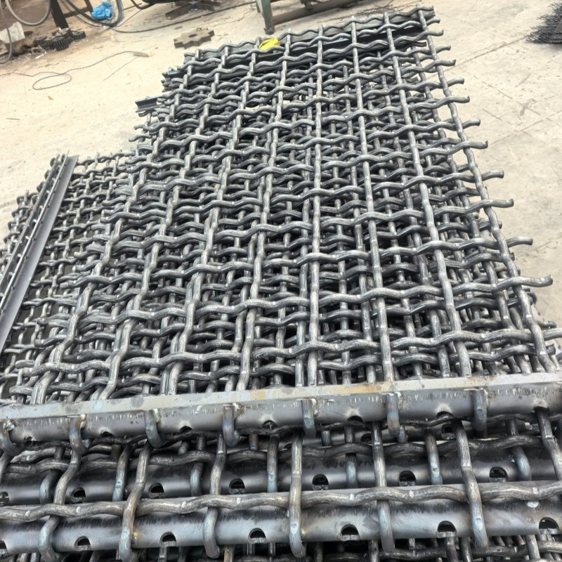 Pengpai Direktlieferung ab Werk Shandong Korrosionsbeständiger Hochverschleißfester Geschweißter Siebboden Manganstahl Erz Vibration