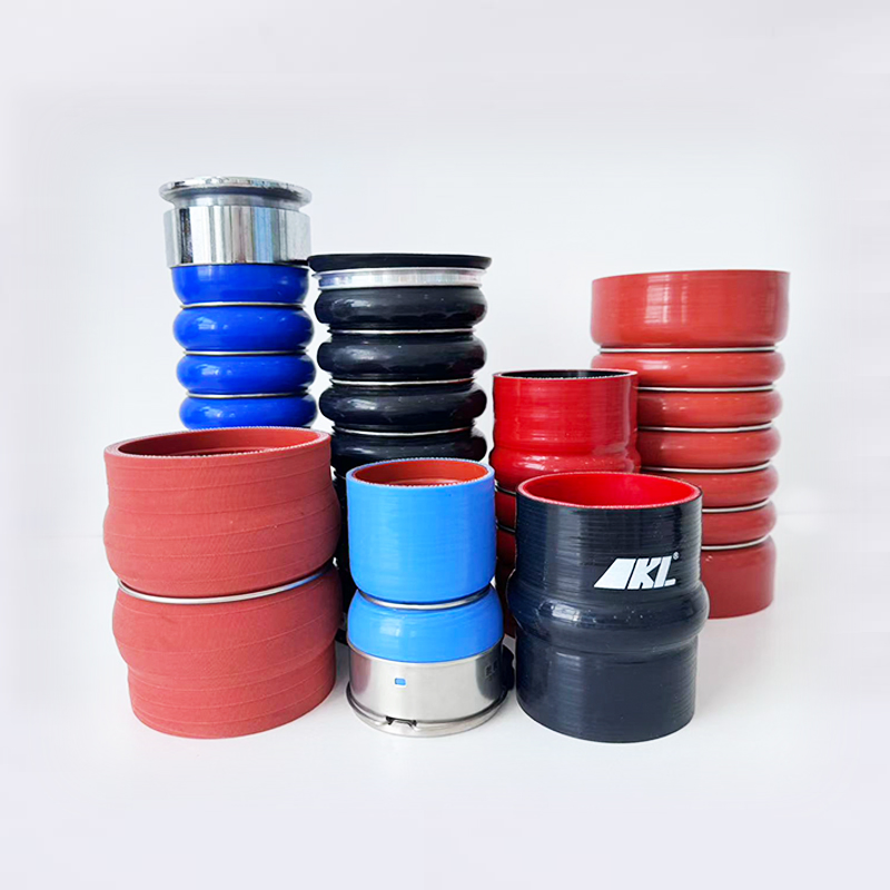 Customized High Temp High-Pressure Resistant Braided Flexible Turbo Coolant Straight Hump Intercooler Radiator 8 10mm Silicone Hose for Daf