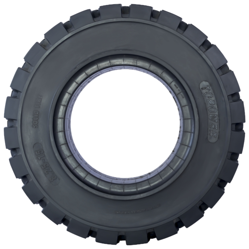 Low Energy Consumption Solid Rubber Tire for Forklifts 18x9-8