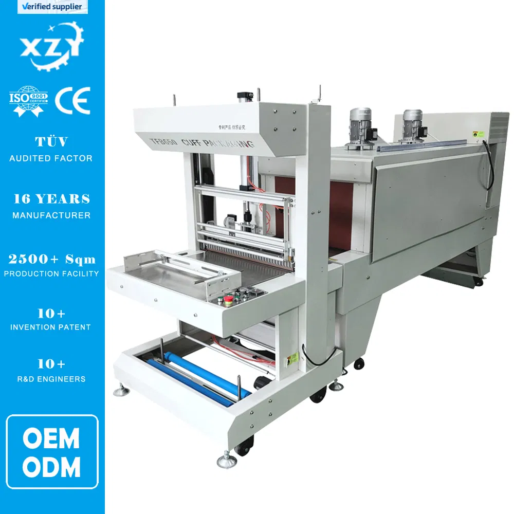 Automatic Sleeve Shrink Wrapper for Mineral Water Bottles