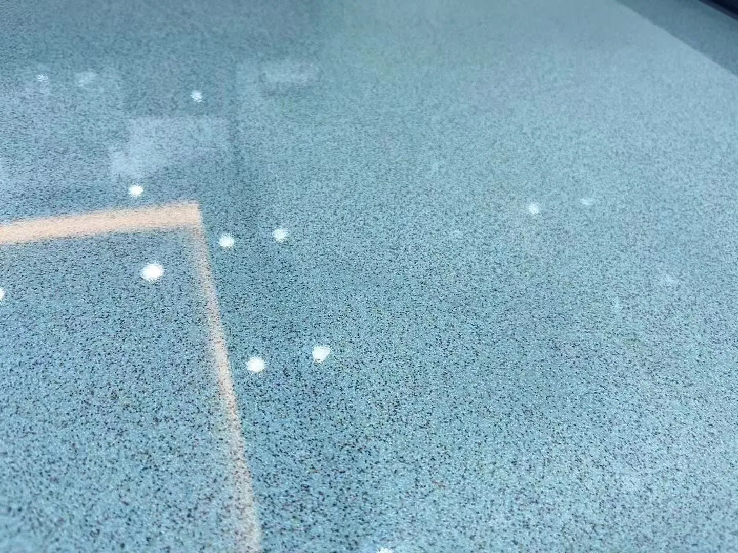 Terrazzo Epoxy Flooring Water Based Colored Sand Epoxy Floor Coating