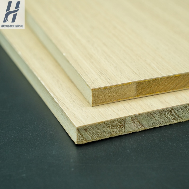 Hengjia Double Sided Melamine Solid Wood Blockboard for Furniture