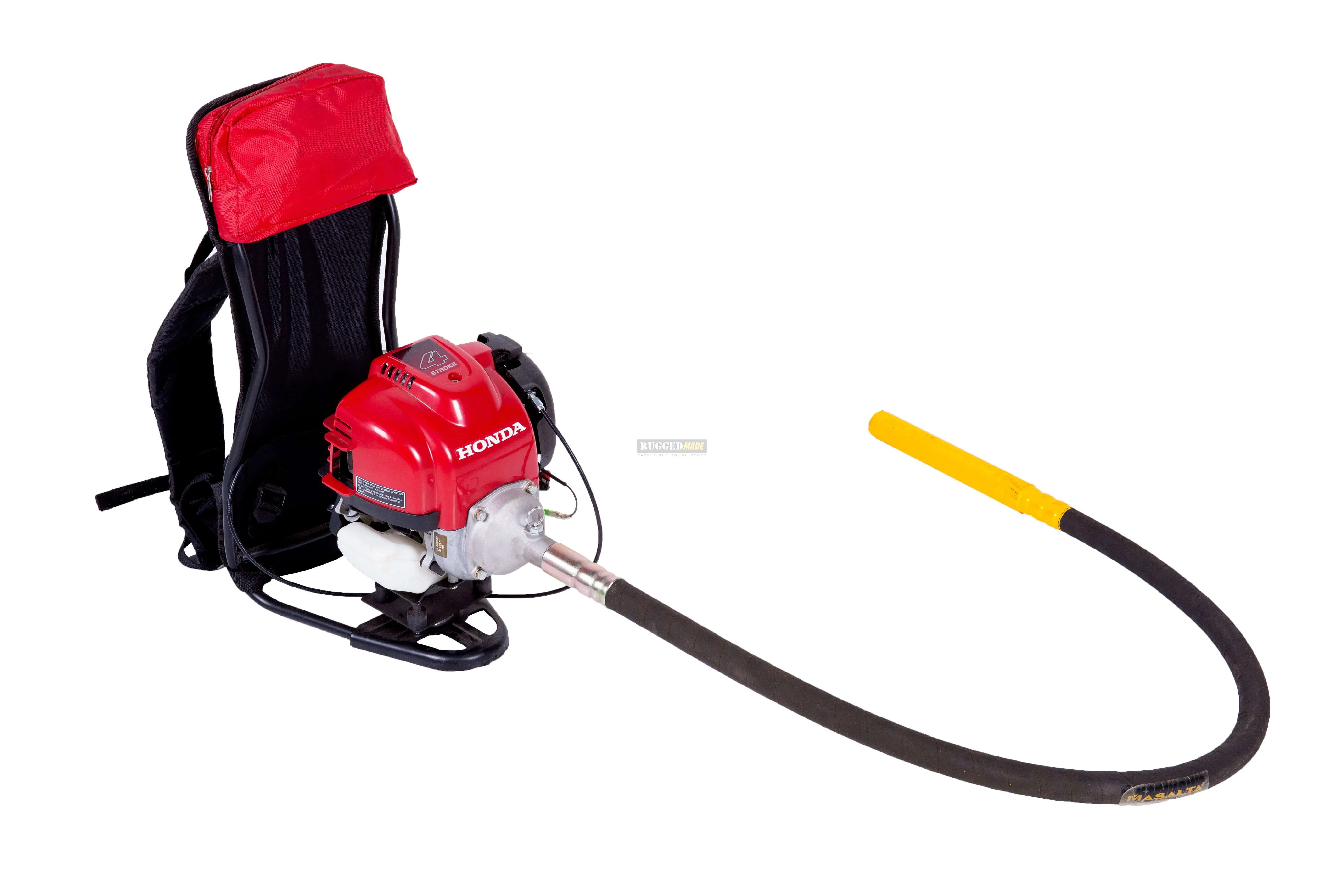 European Backpack Gasoline Concrete Vibrator with Honda GX35 Engine