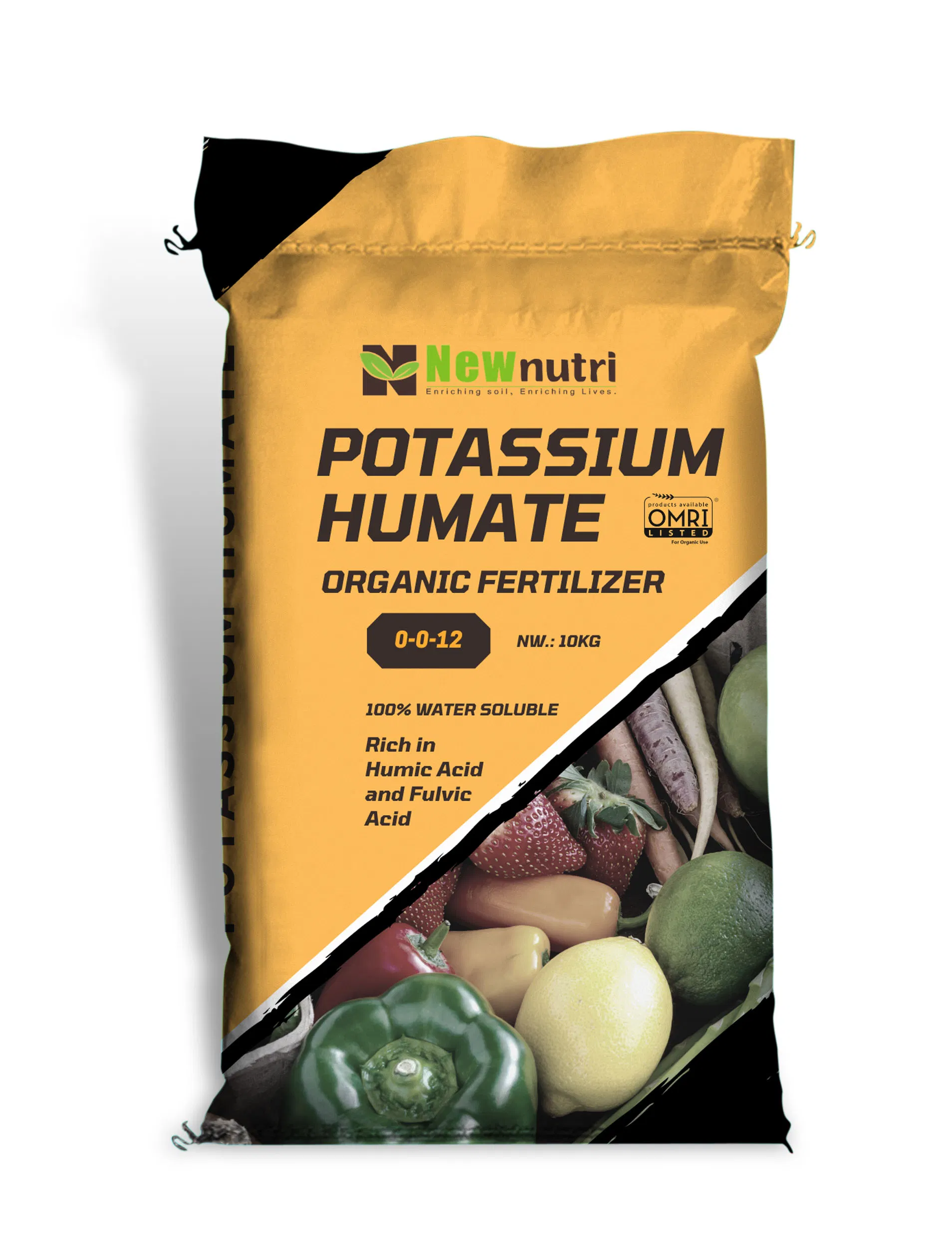 High Efficiency New-Nutri Potassium Humate Compound Acid Fertilizer