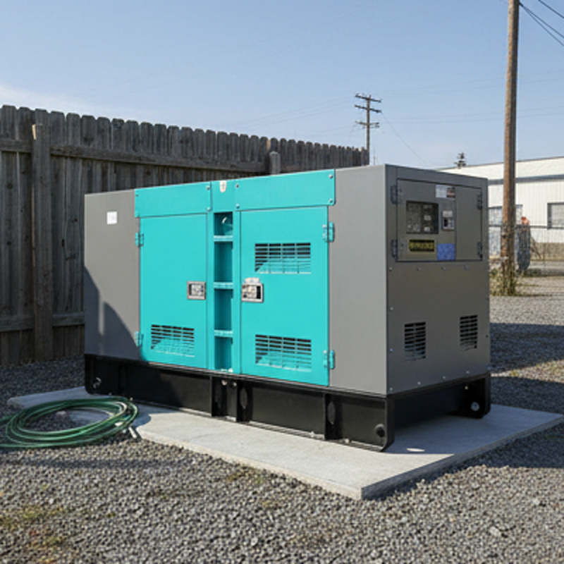 Eeda Diesel Genset 50kVA 40kw Silent Type Standby Power Water Cooling Silence Diesel Generators