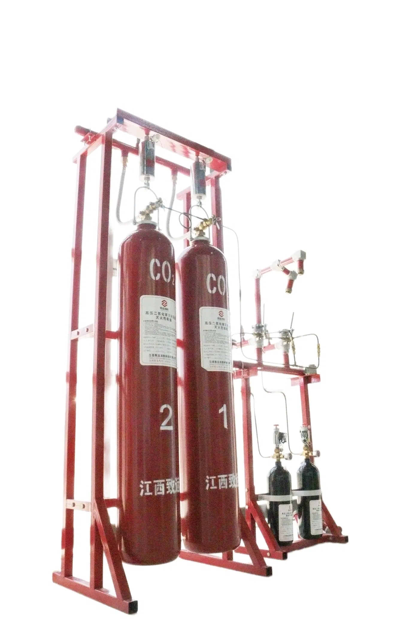 Cilindro de gas inerte Dmp80/20-Zy para protección contra incendios industriales