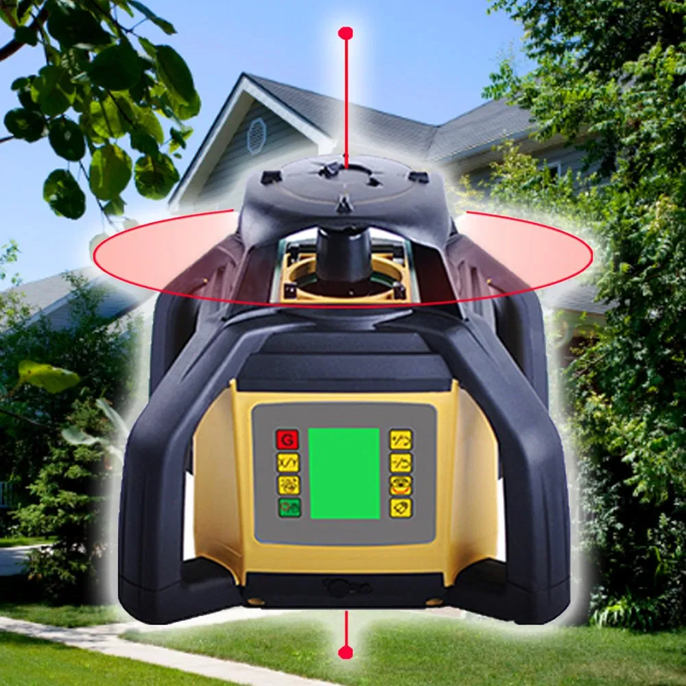 Waterproof Multipurpose Dual Grade Rotary Laser Level with Sensor SRE203X-2S