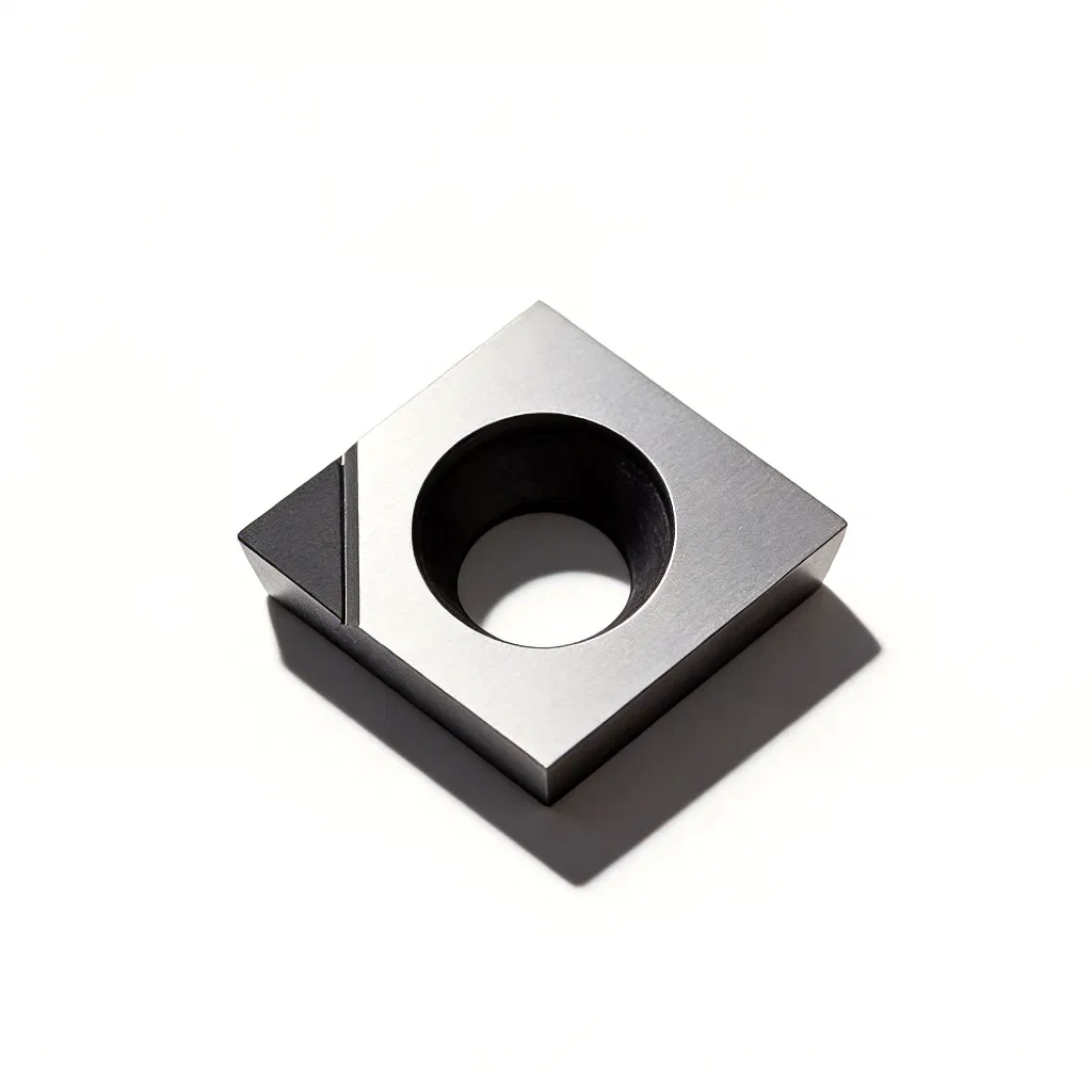 PVD Coated Brazing CBN Insert for Precision Cylindrical Turning, HRC20-70