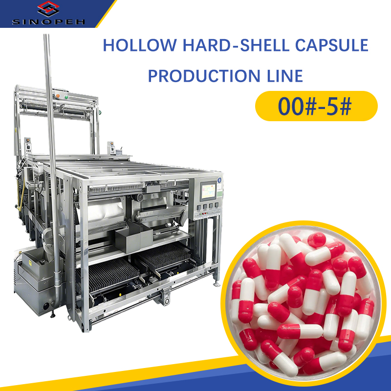 Hohl-Hartkapsel-Produktionslinie, Gelatinekapsel-Produktionslinie, HPMC-Kapsel-Produktionsausrüstungsmaschine