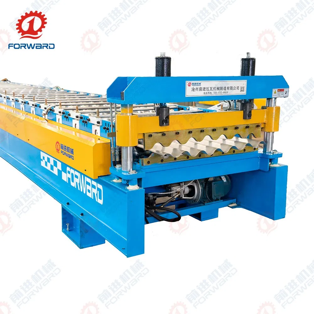 Metal Roofing Sheet Corrugating Iron Sheet Roll Forming Making Machine Rolling Line
