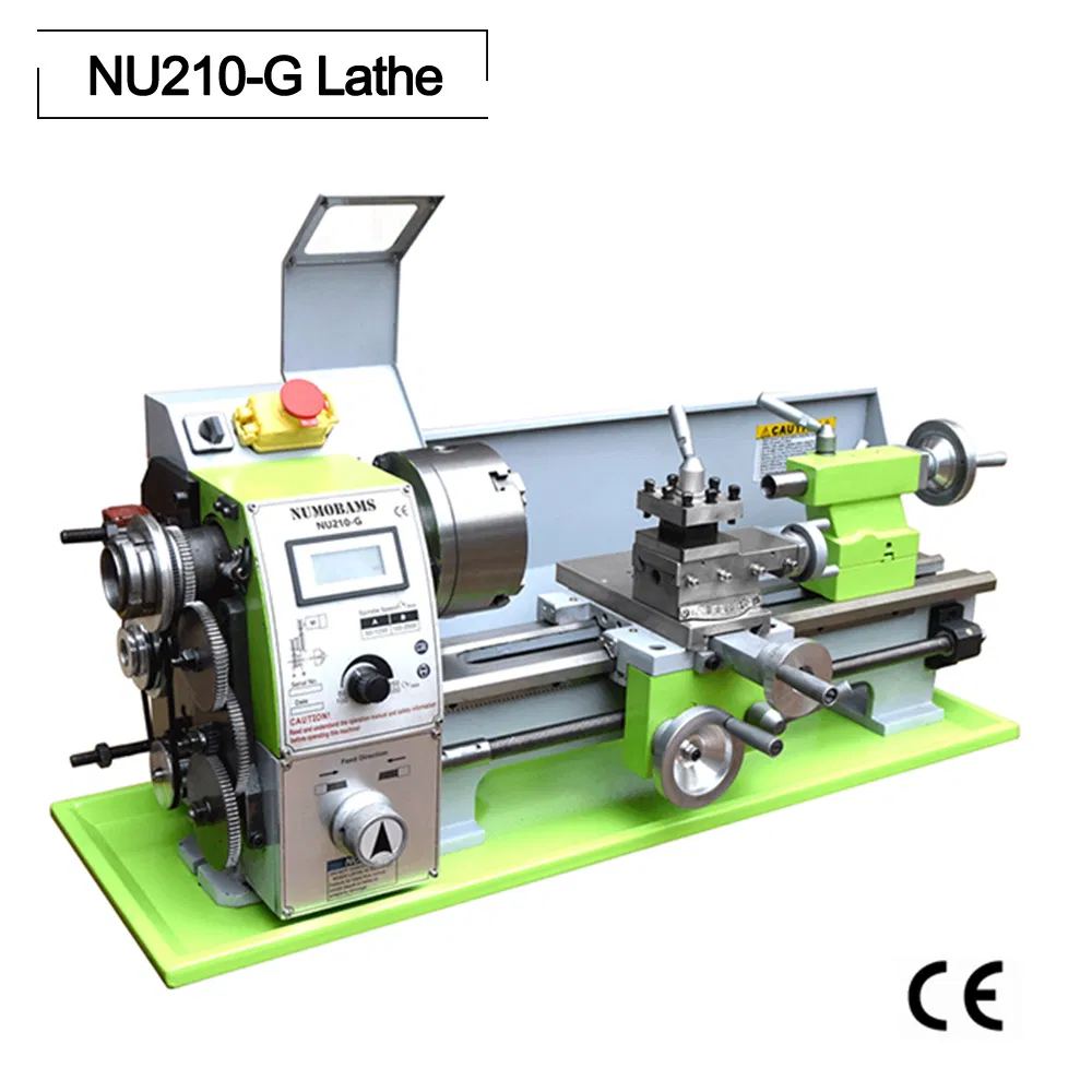 Numobams NU210-G Stable Reliable Quenched Bed Mini Metal Lathe Machine