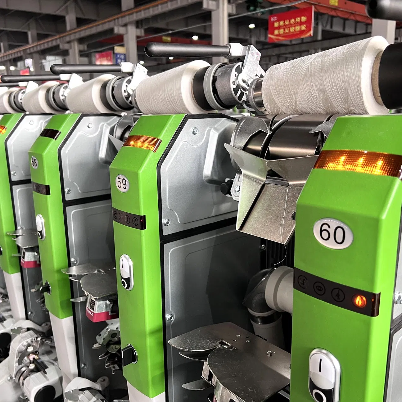 Máquina bobinadora automática Tongda Vcro para máquina de hilatura de hilo