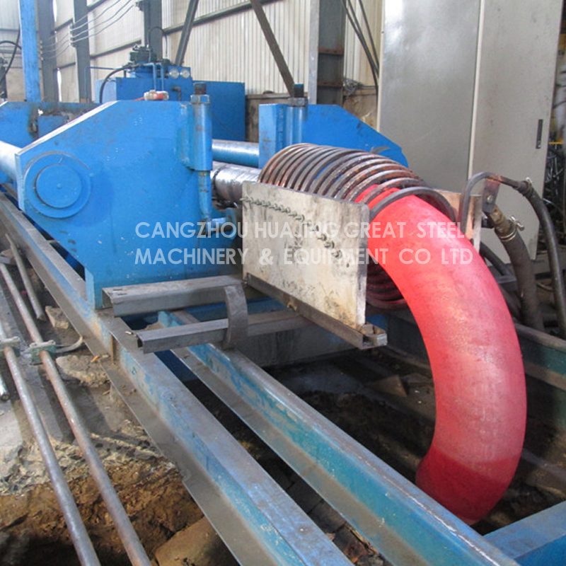 Induction Heating Hot Elbow Forming Making Machine with Intermediate Frequency Heating Unit