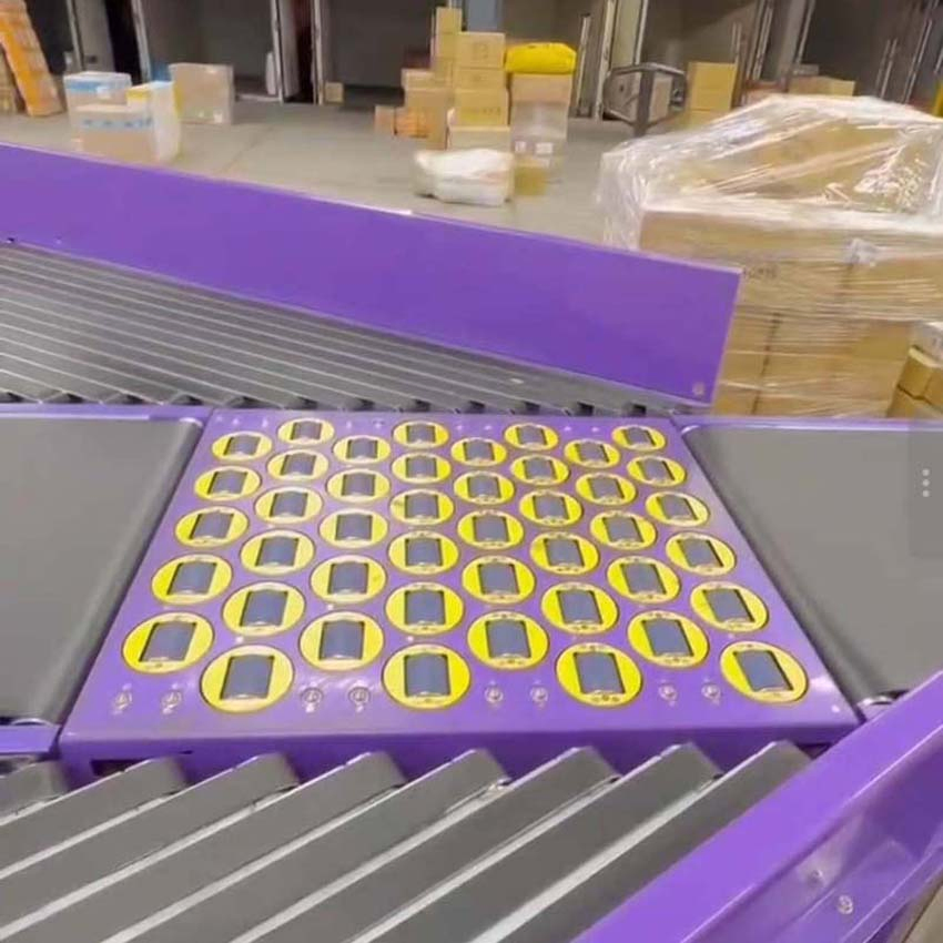 Truelisort E-Commerce Cross-Belt Sorting Machine Barcode-Enabled Loop Belt System