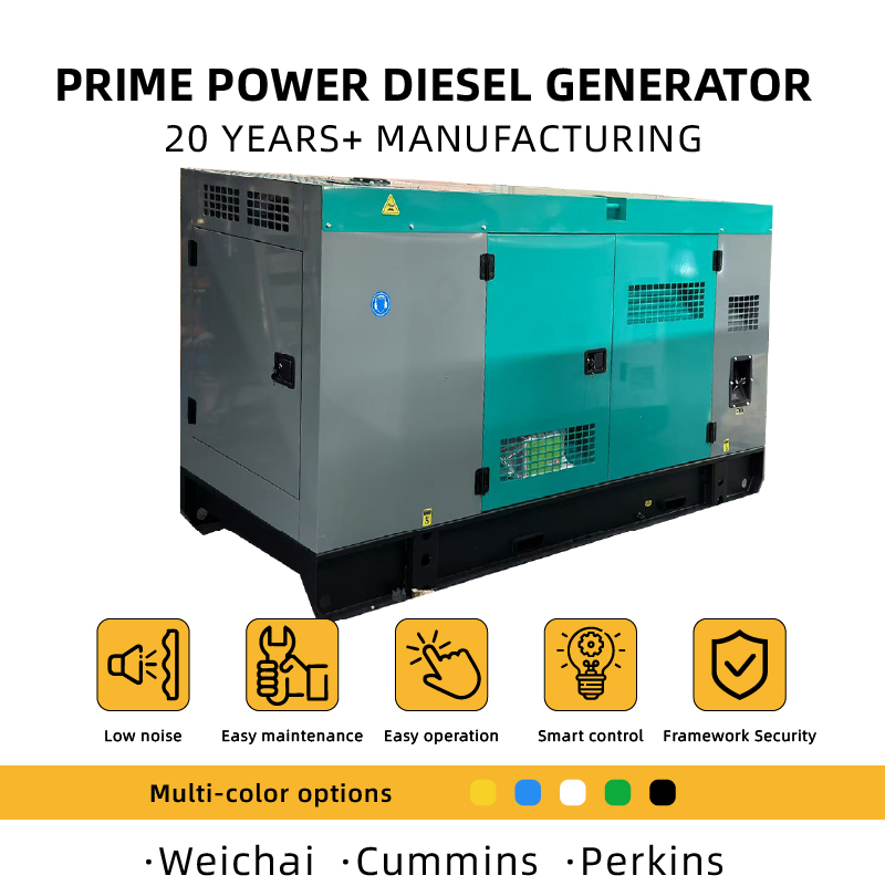Eeda Power 3phase 20kVA 30kVA 40kVA 50kVA 3 Phase Cumminss Silent Diesel Electric Generator
