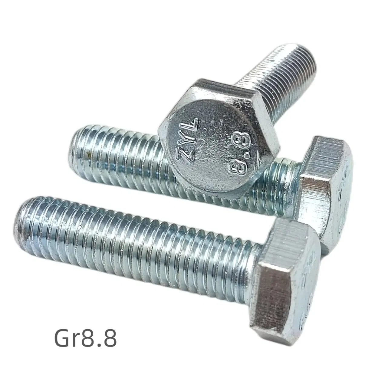 Custom Premium DIN933 Hex Bolt Grade 8.8 Black Zinc Plated