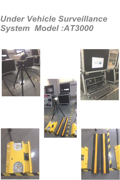 Mobile Uvss- Under Vehicle Scanner to Detect Car Bomb for Airport Prison