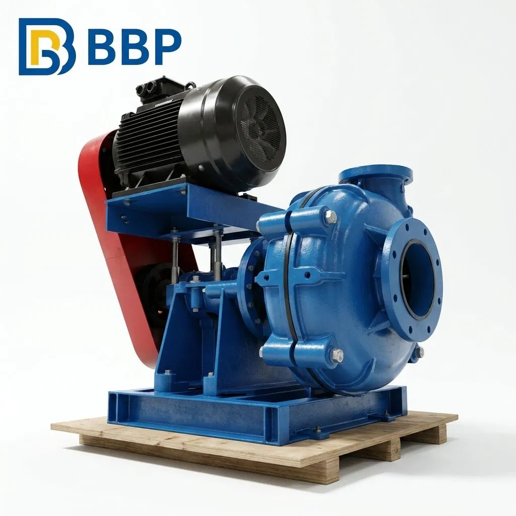 High Chrome Alloy Wear Resistant Slurry Pump for Mining